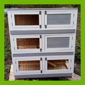 DREAMY PETZ 3 STOREY INDOOR GUINEA PIG HUTCH WITH EXERCISE AREA