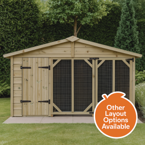 luxury, large rabbit shed