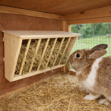 rabbit hay feeder