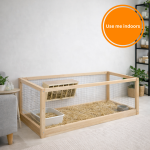 rabbit hay feeder